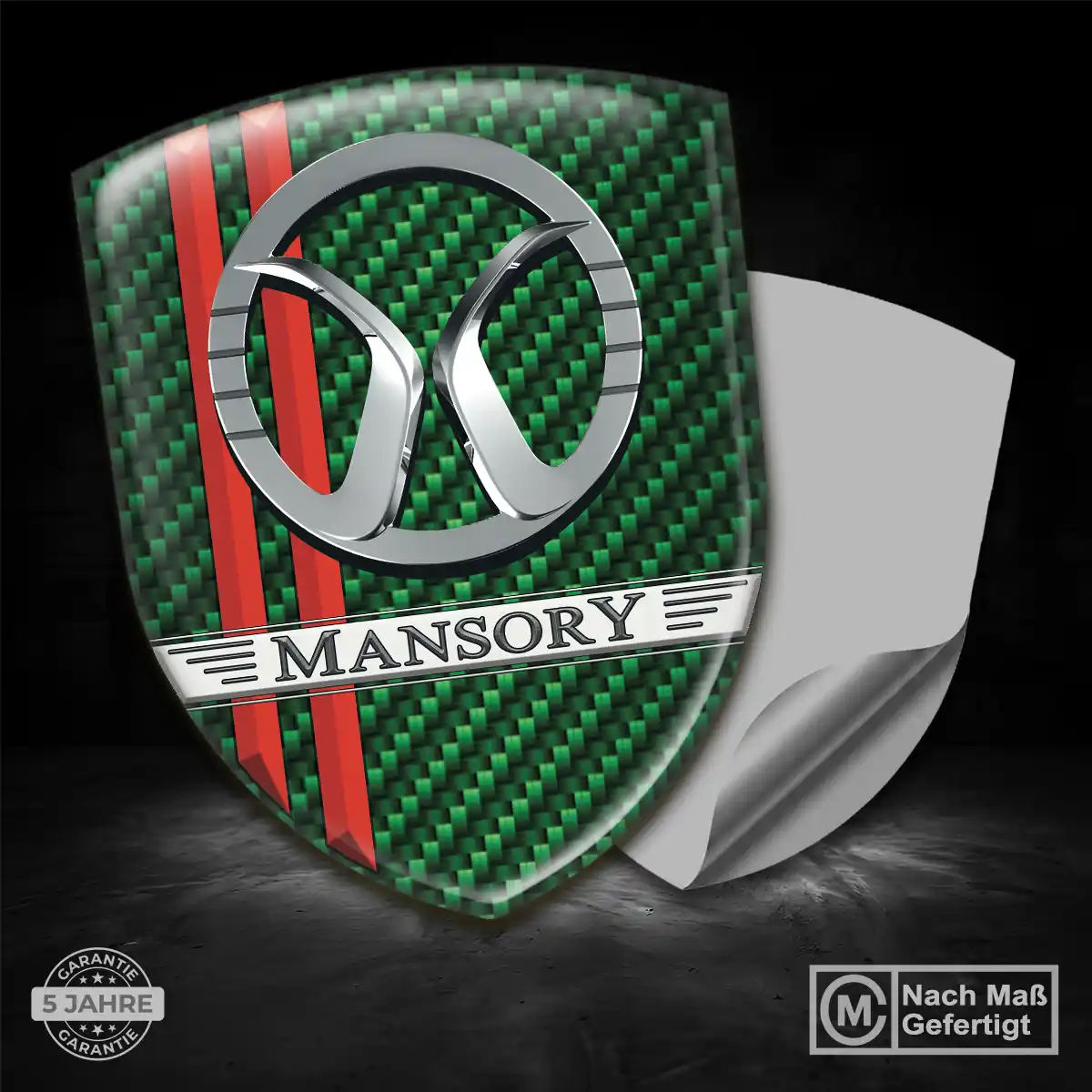 Mansory Emblem Aufkleber Limitierte Auflage