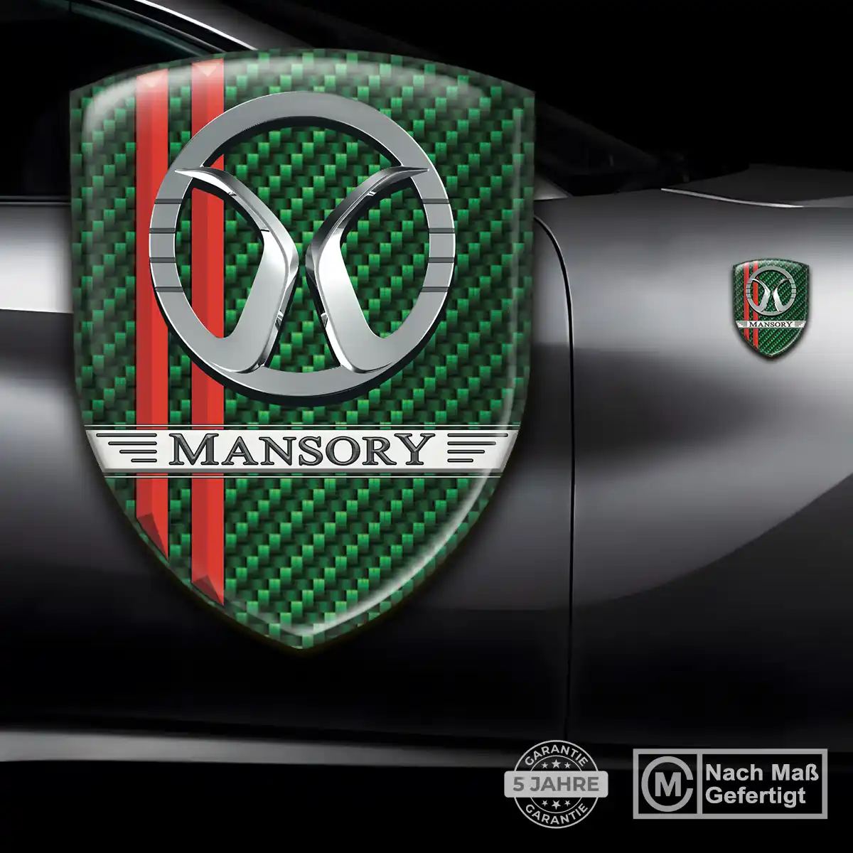Mansory Emblem Aufkleber Limitierte Auflage