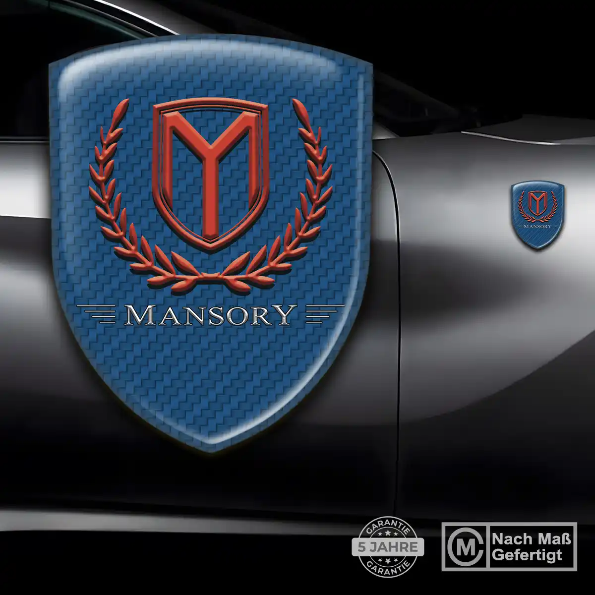 Mansory Emblem Aufkleber Luxus-Edition