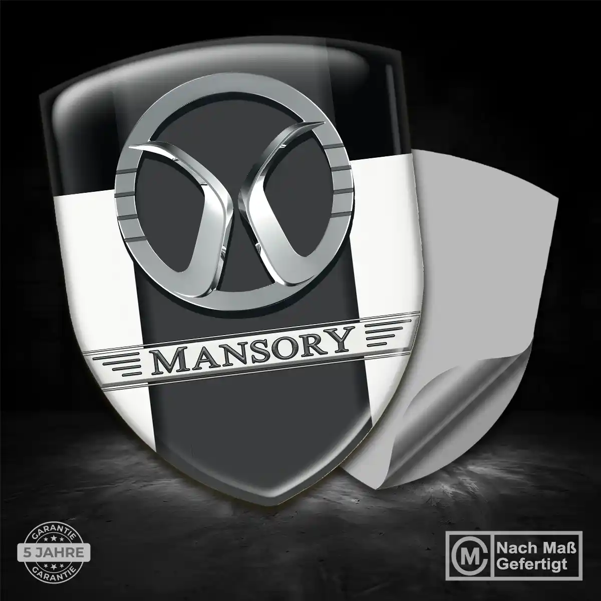 Mansory Emblem Aufkleber Markenedition