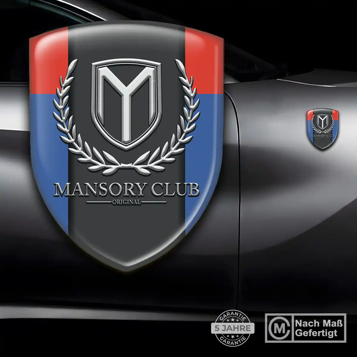 Mansory Emblem Aufkleber Premium-Edition