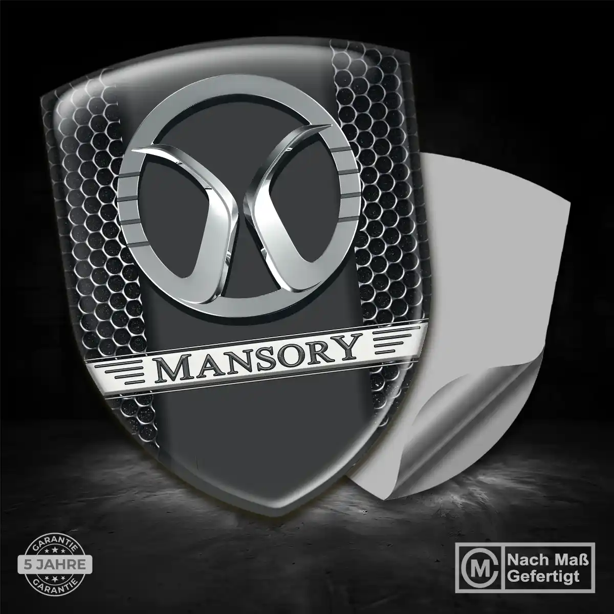 Mansory Emblem Aufkleber Premiumqualität