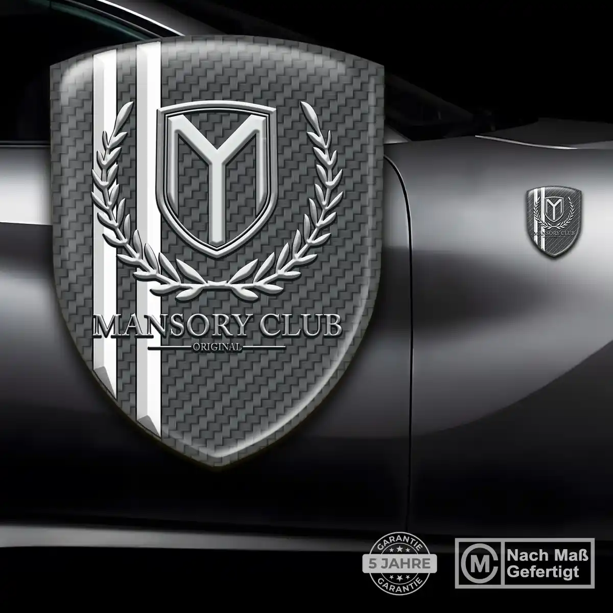Mansory Emblem Aufkleber Wappen Auto Hohe Qualität