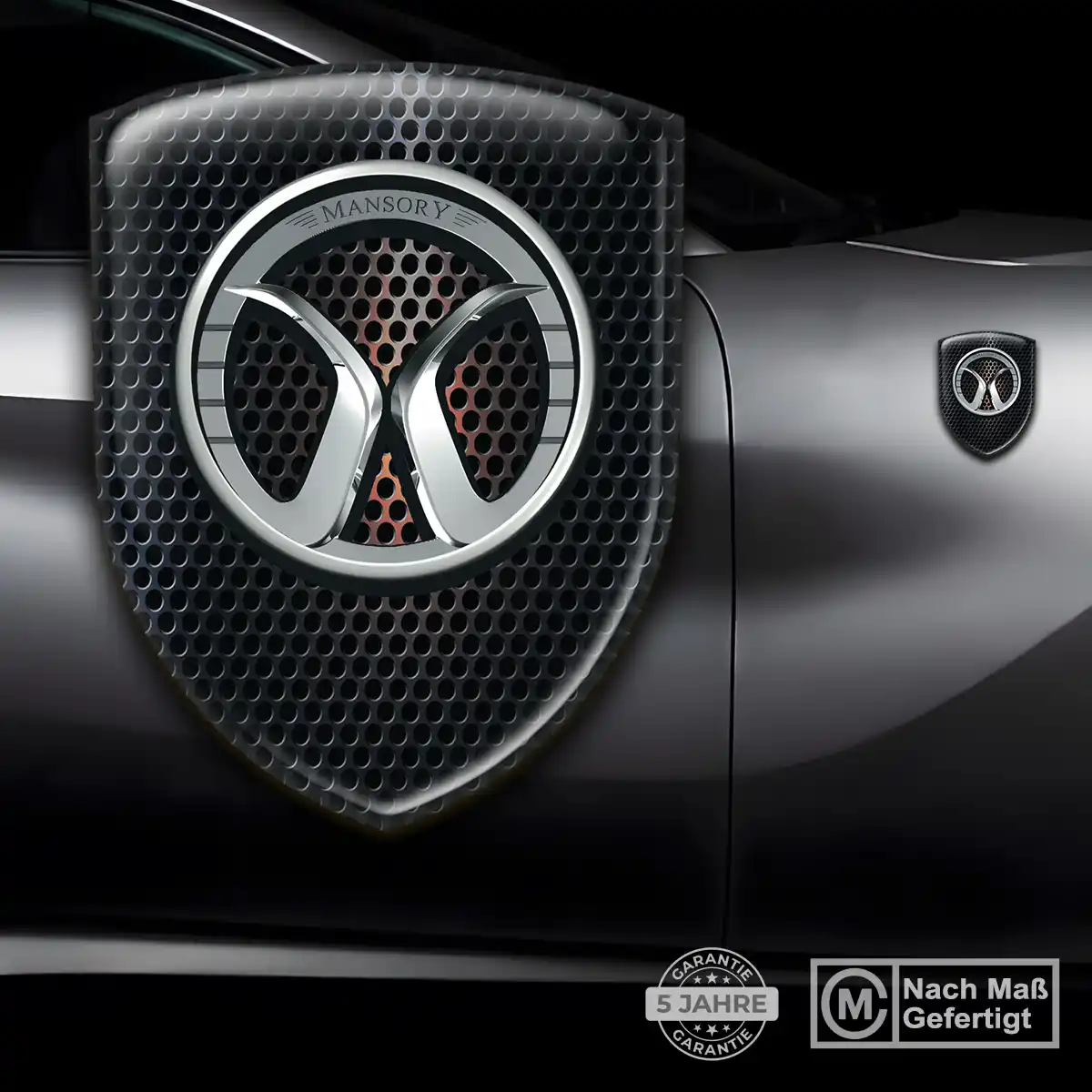 Mansory Emblem Aufkleber Wappen Auto Interieurdesign