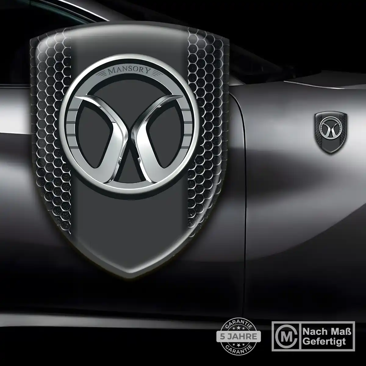 Mansory Emblem Aufkleber Wappen Auto Markenedition
