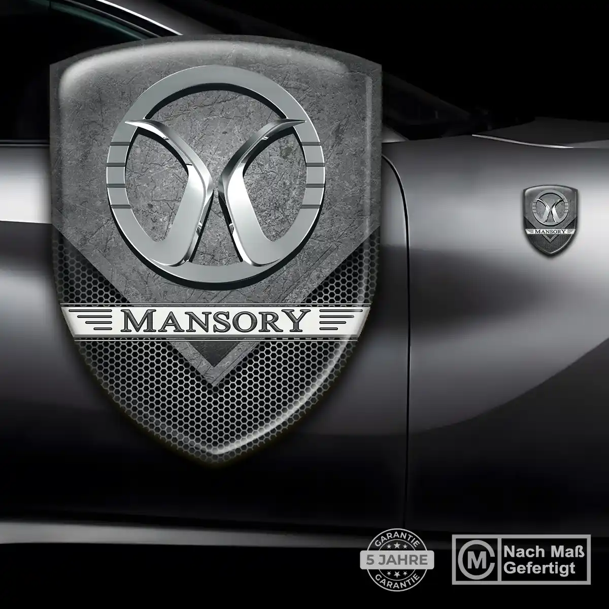 Mansory Emblem Aufkleber Wappen Auto Premiumqualität