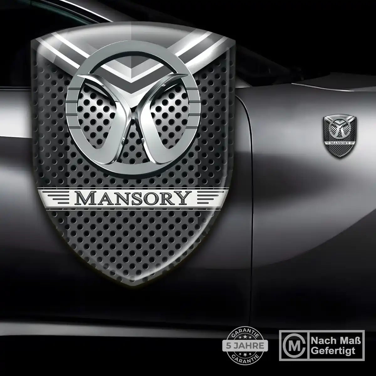 Mansory Emblem Aufkleber Wappen Edles Design