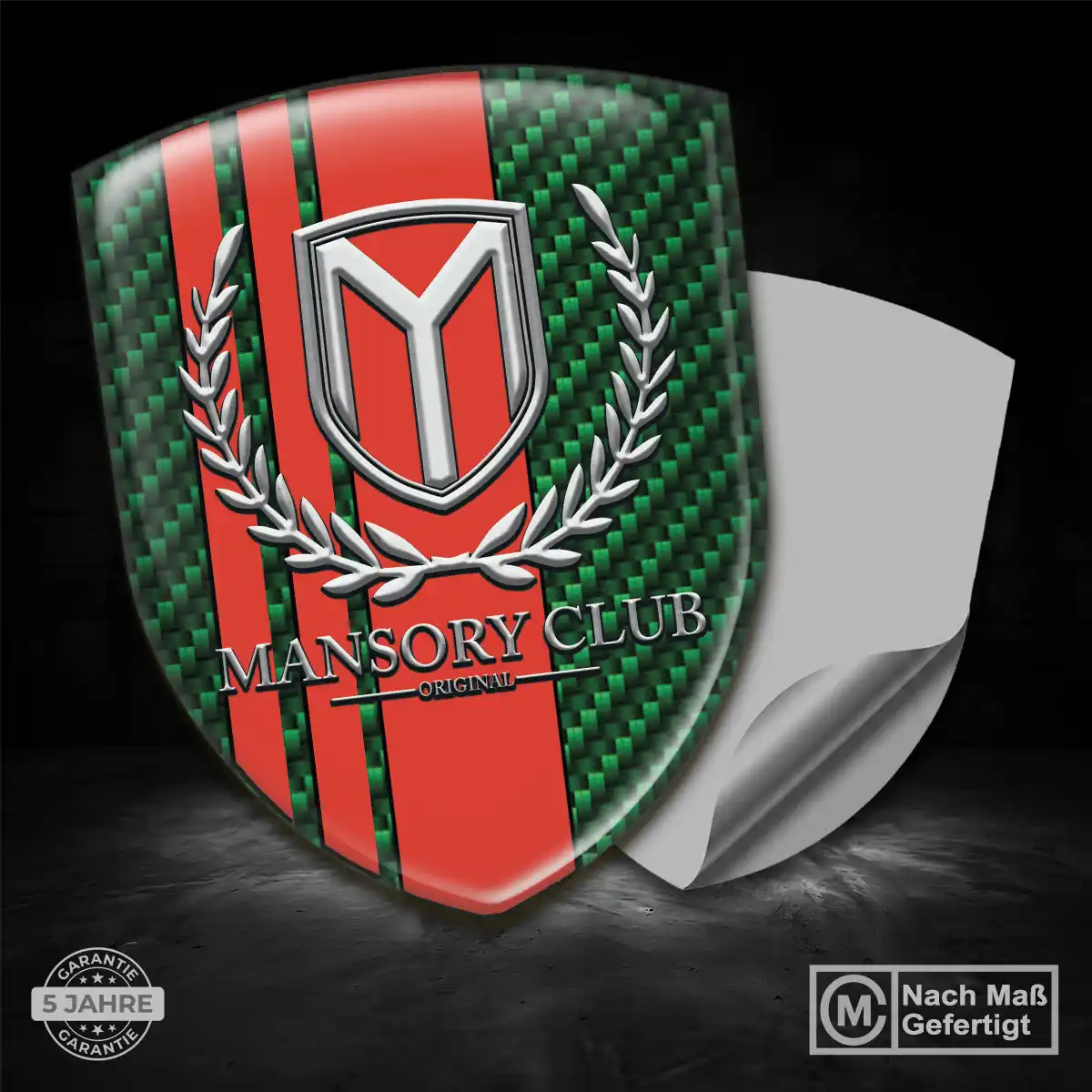 Mansory Emblem Aufkleber Wappen Exterieurdesign