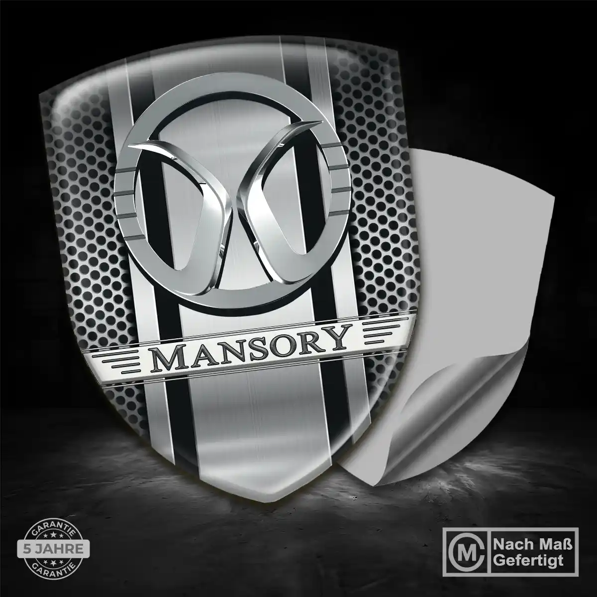 Mansory Emblem Aufkleber Wappen Hohe Qualität
