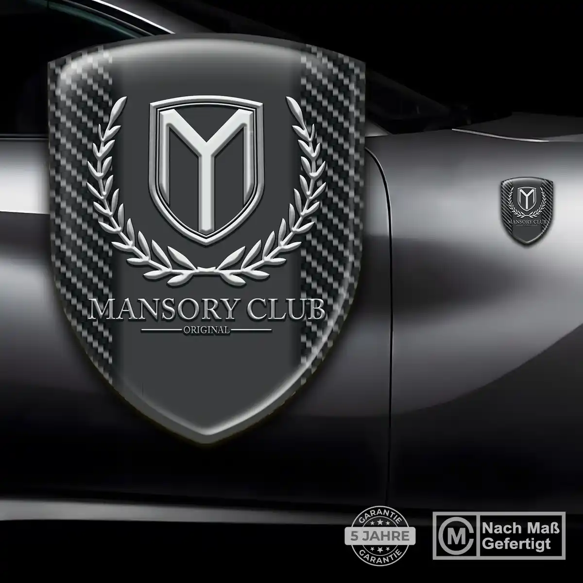 Mansory Emblem Aufkleber Wappen Limitierte Auflage