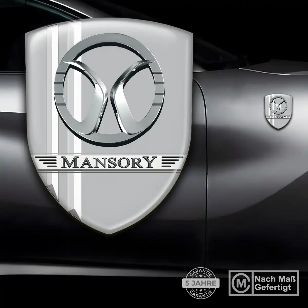 Mansory Emblem Aufkleber Wappen Luxus-Edition