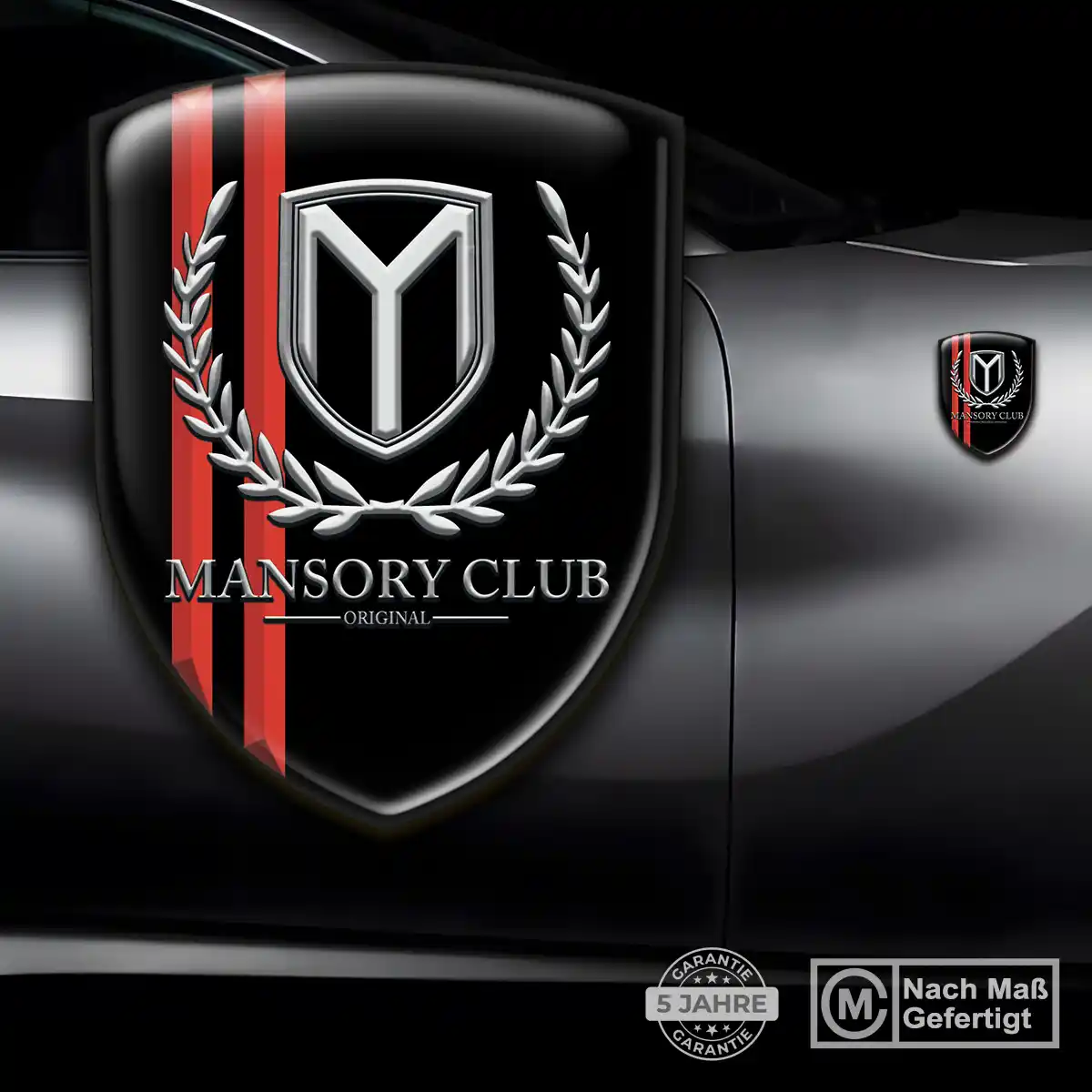Mansory Emblem Auto Hochwertiges Harz