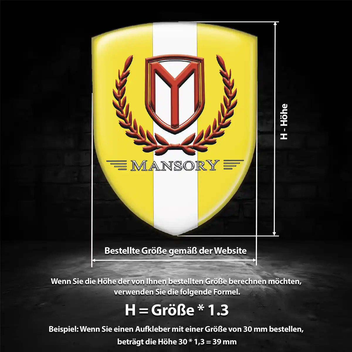 Mansory Emblem Auto Premium-Edition