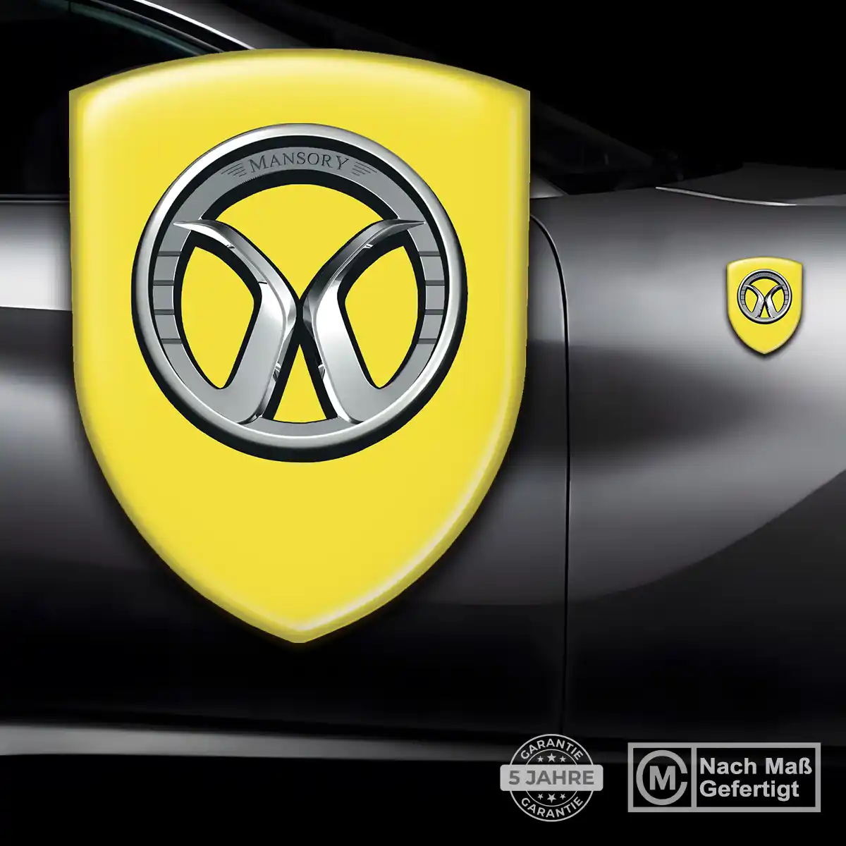 Mansory Emblem Auto Stilvolles Design