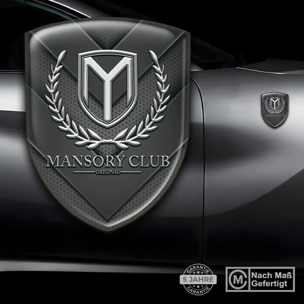 Mansory Emblem Auto Tuningfahrzeug