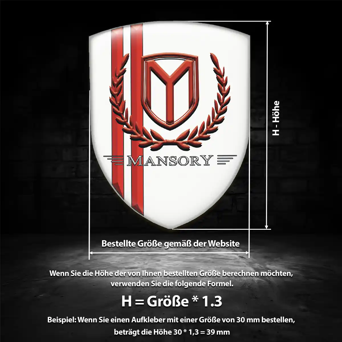 Mansory Emblem Elegantes Design