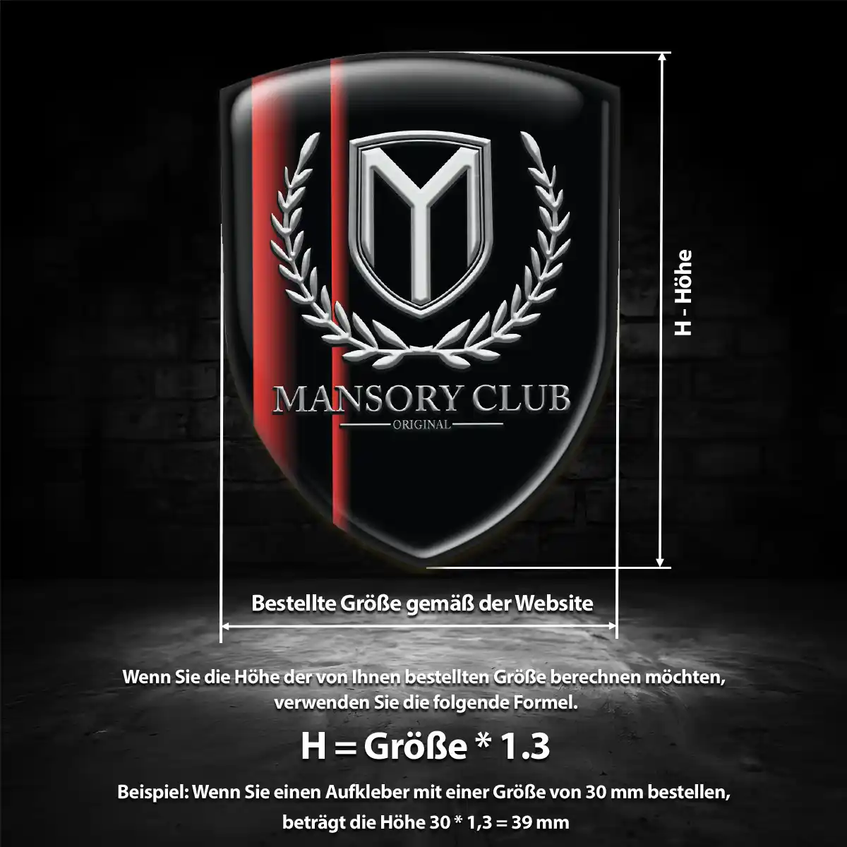 Mansory Emblem Luxus-Edition