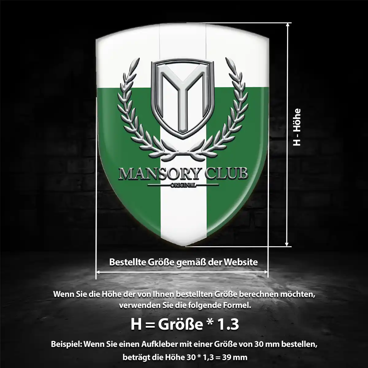 Mansory Emblem Stilvolles Design