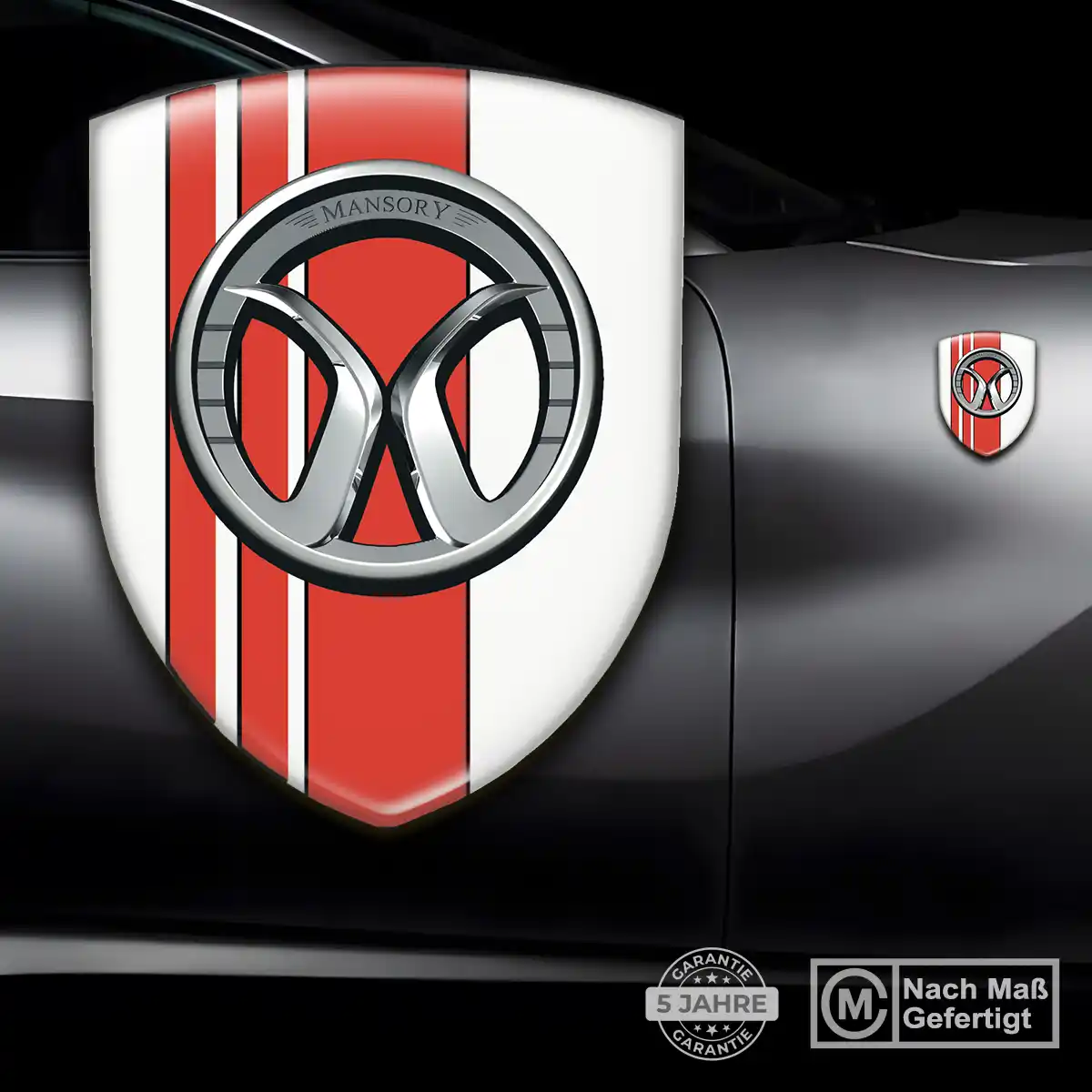 Mansory Emblem Tuningfahrzeug