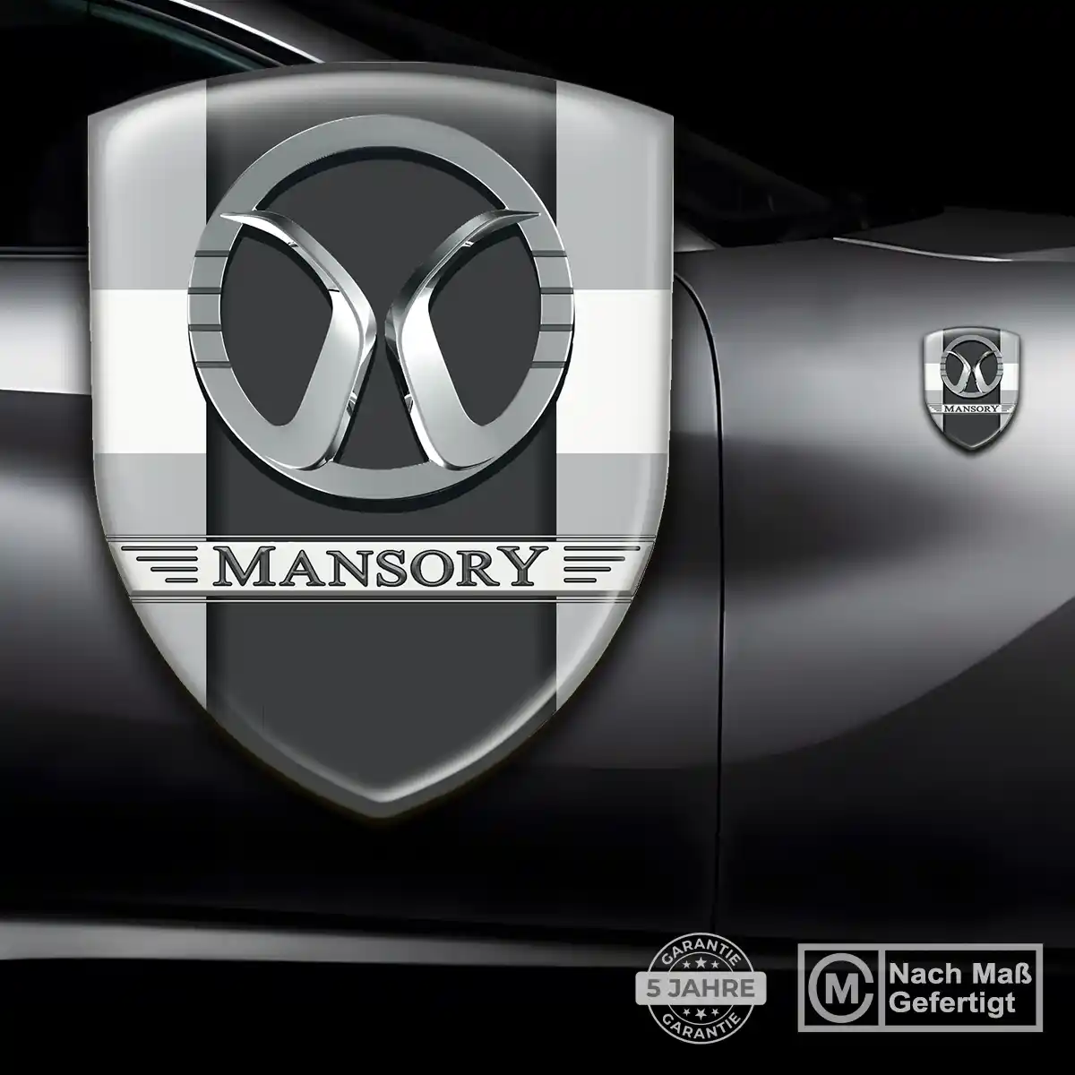 Mansory Emblem Wappen Aufkleber Auto Hohe Qualität