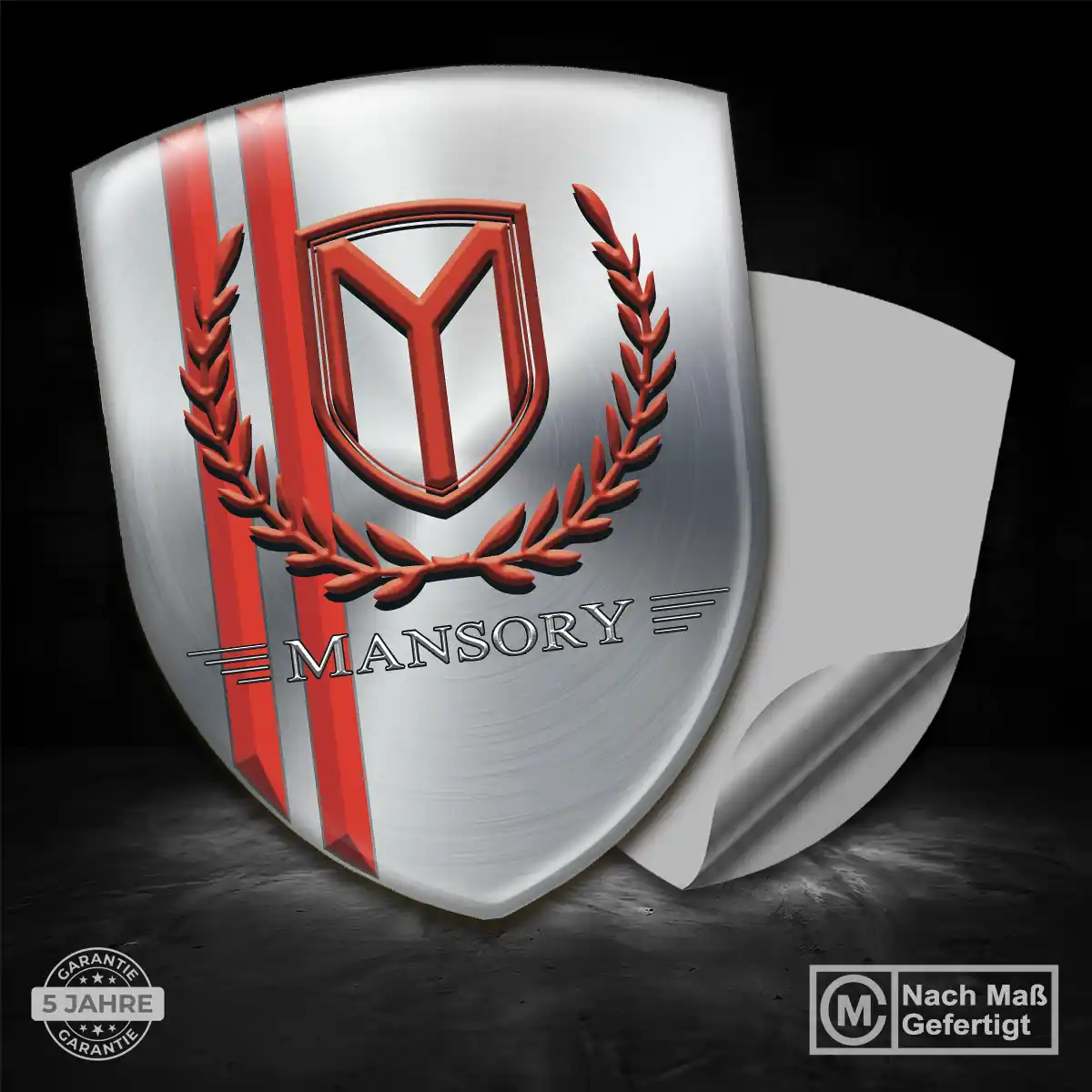 Mansory Emblem Wappen Aufkleber Auto Tuningfahrzeug