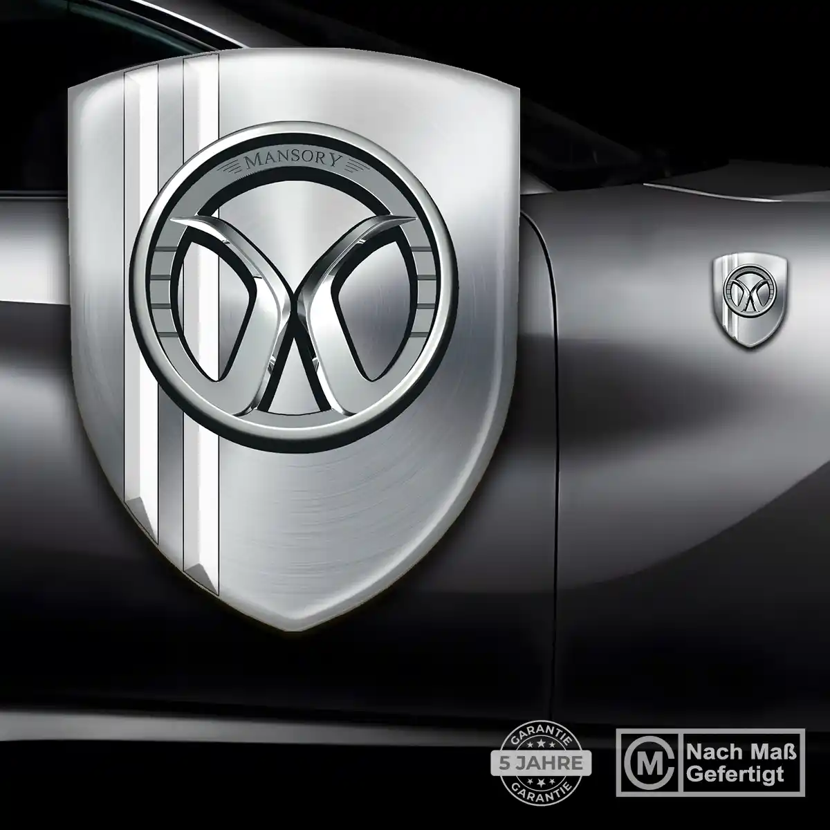 Mansory Emblem Wappen Aufkleber Markenedition