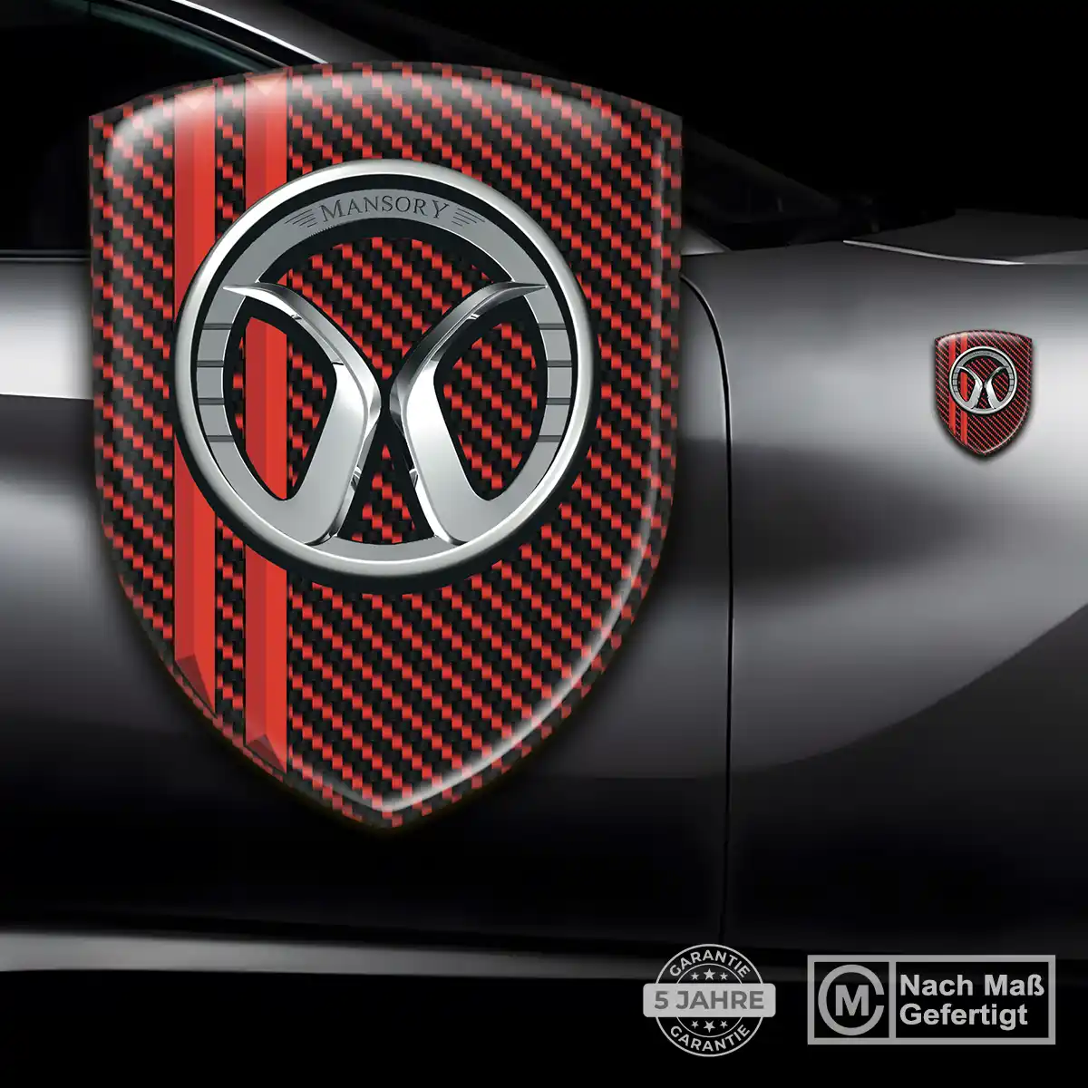 Mansory Emblem Wappen Auto Edles Design