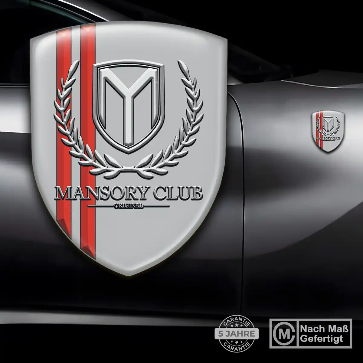 Mansory Emblem Wappen Auto Limitierte Auflage