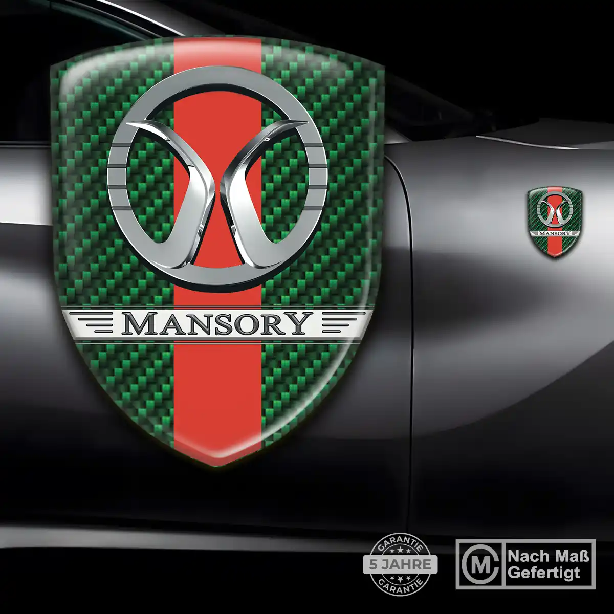 Mansory Emblem Wappen Auto Luxus-Edition