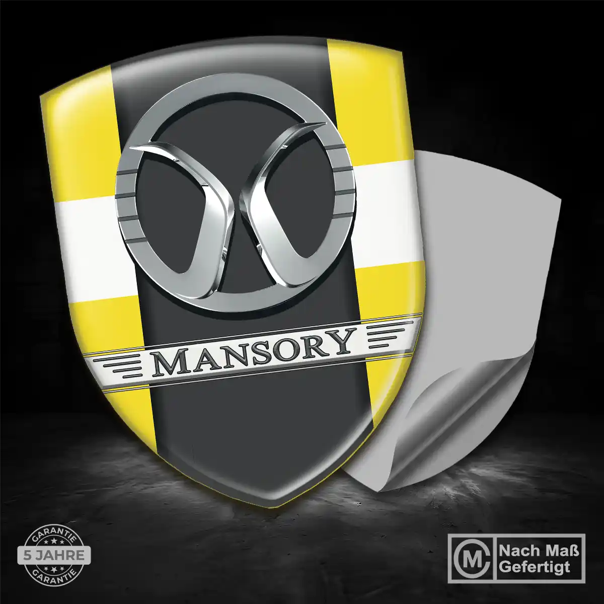 Mansory Emblem Wappen Auto Markenedition