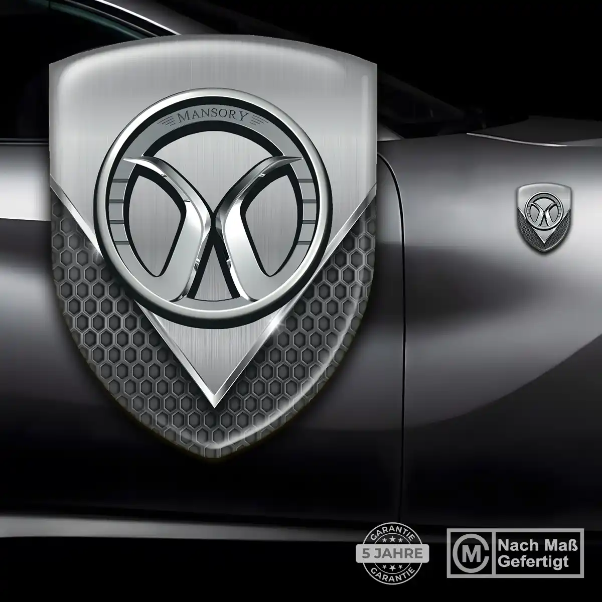 Mansory Emblem Wappen Auto Premium-Edition