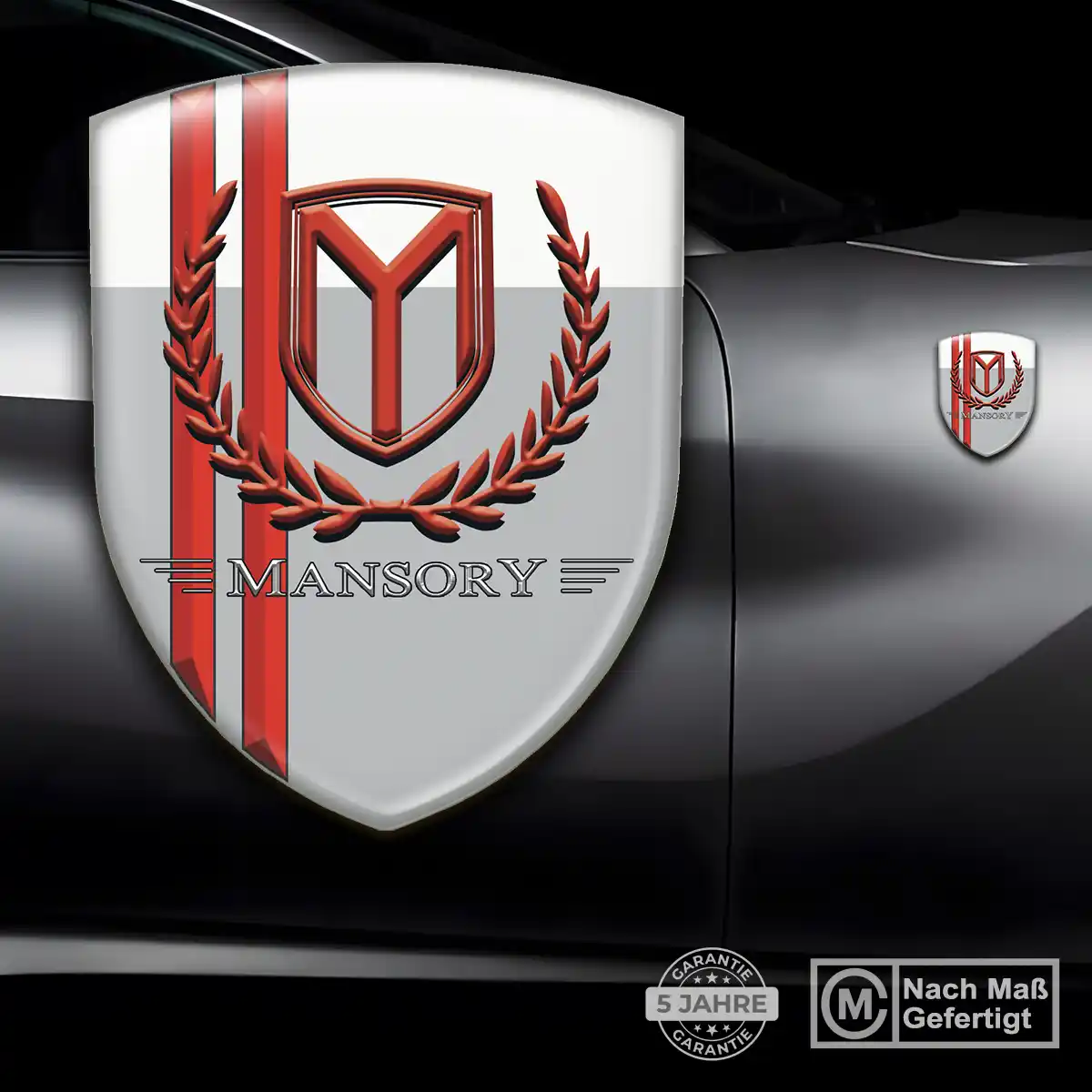 Mansory Emblem Wappen Auto Premiumqualität