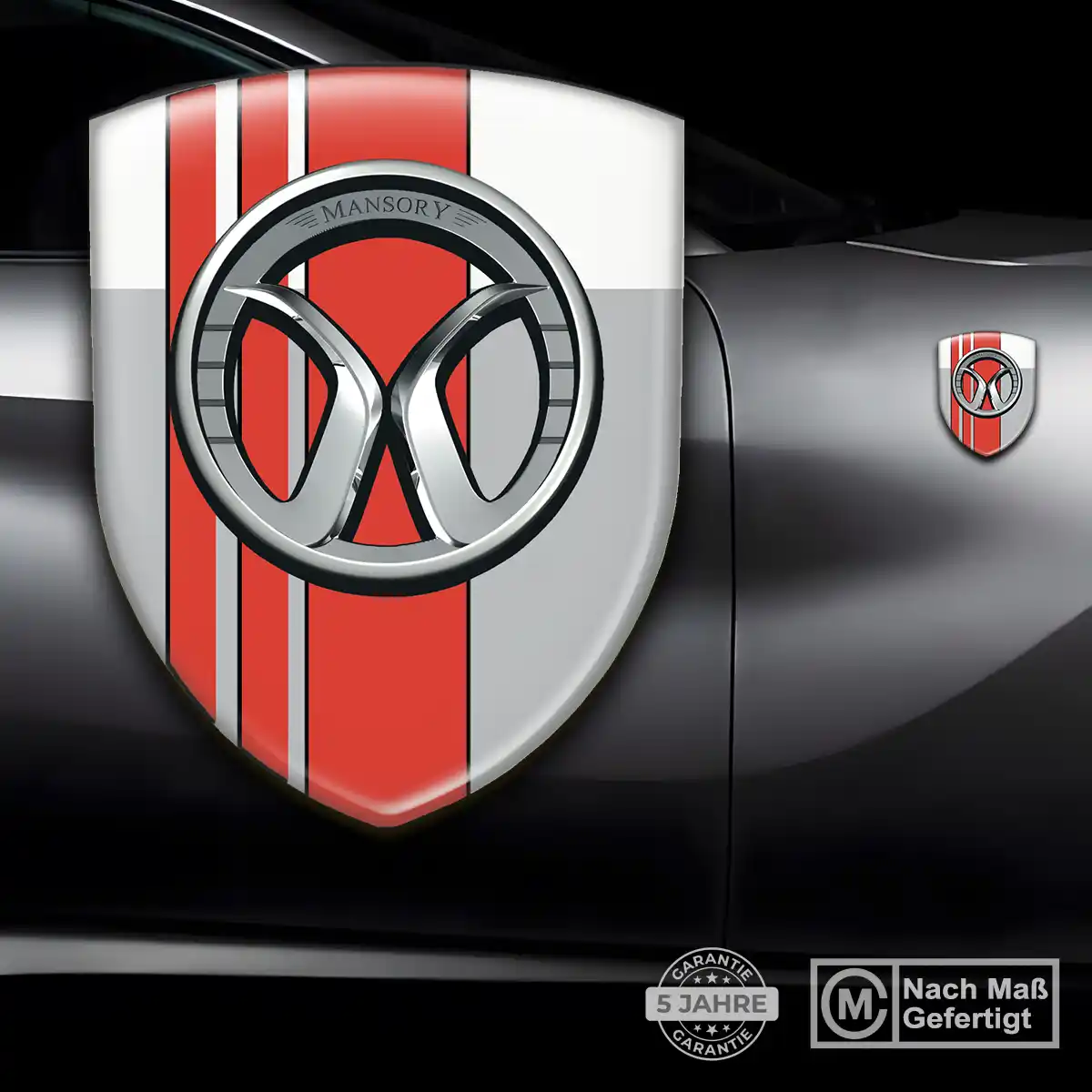 Mansory Emblem Wappen Edles Design
