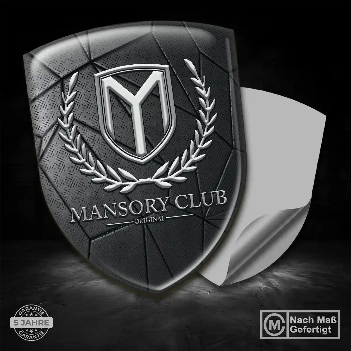 Mansory Emblem Wappen Exterieurdesign