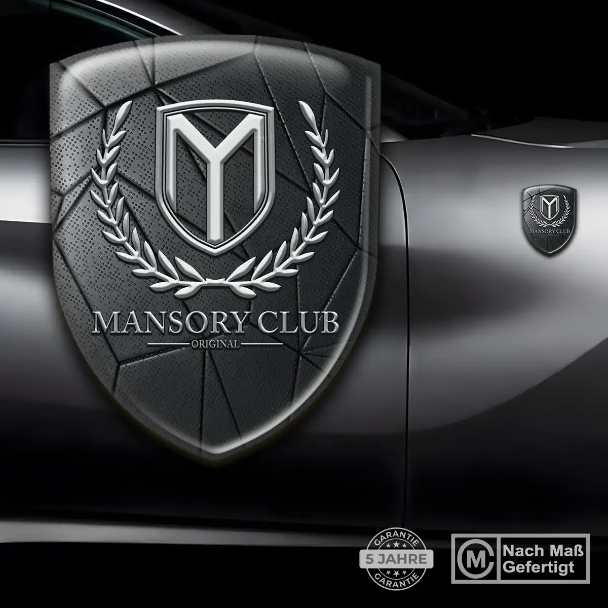 Mansory Emblem Wappen Exterieurdesign