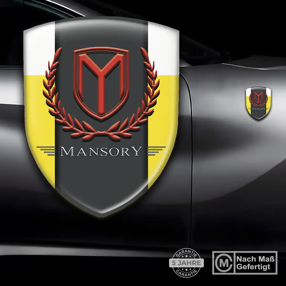 Mansory Emblem Wappen Hohe Qualität