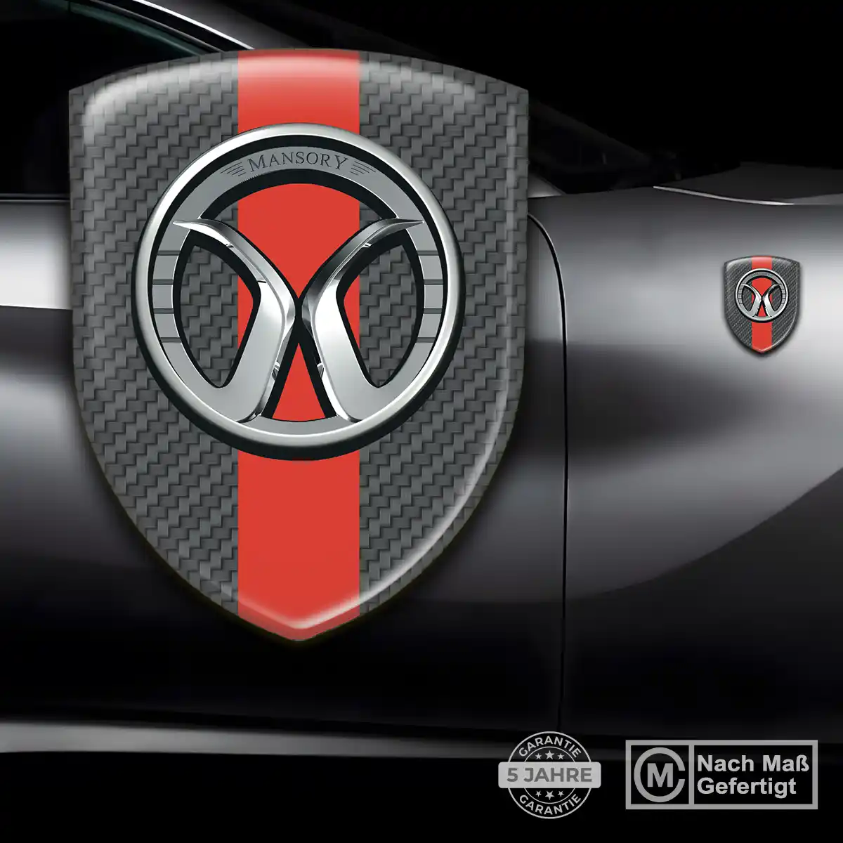Mansory Emblem Wappen Premium-Edition