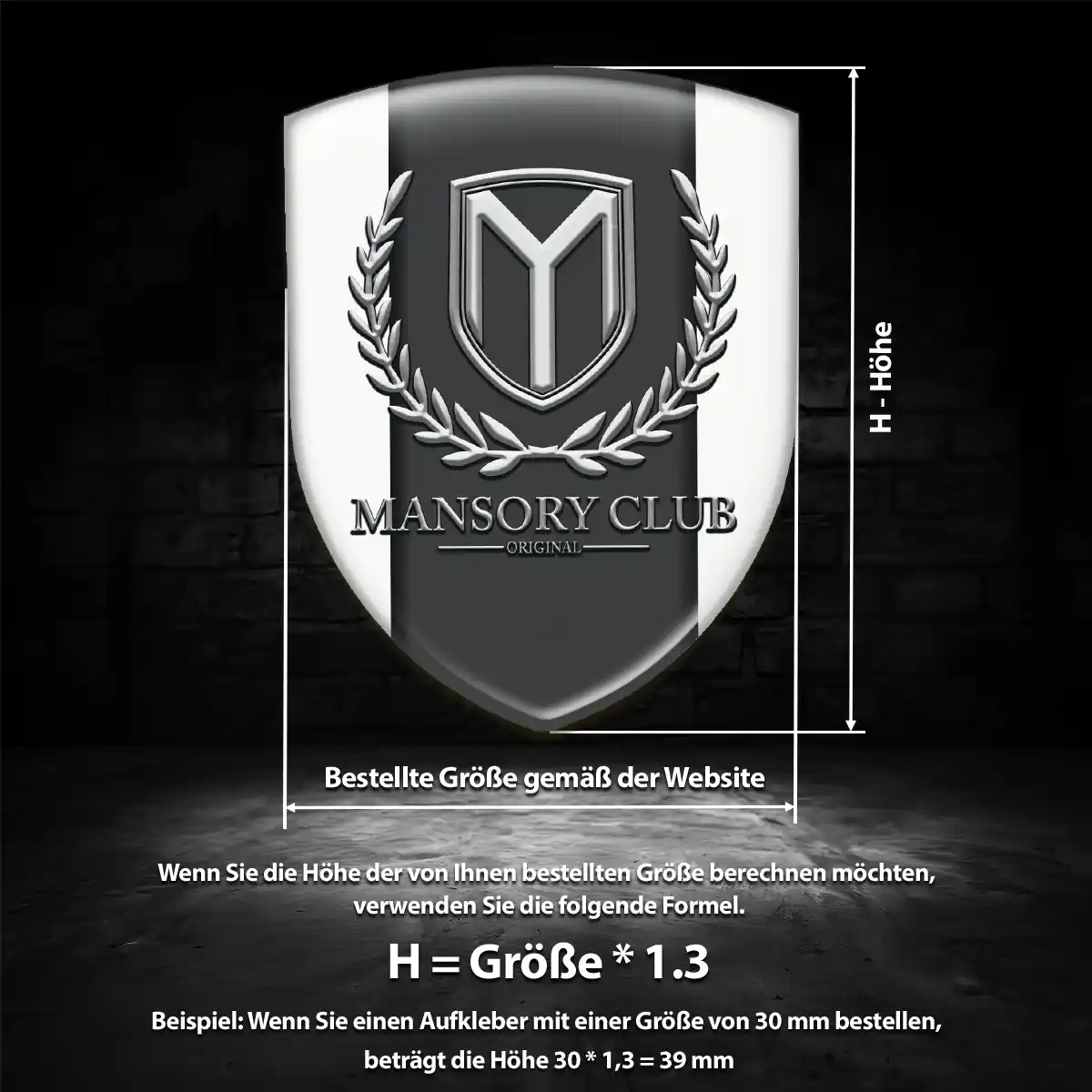 Mansory Embleme Auto Elegantes Design