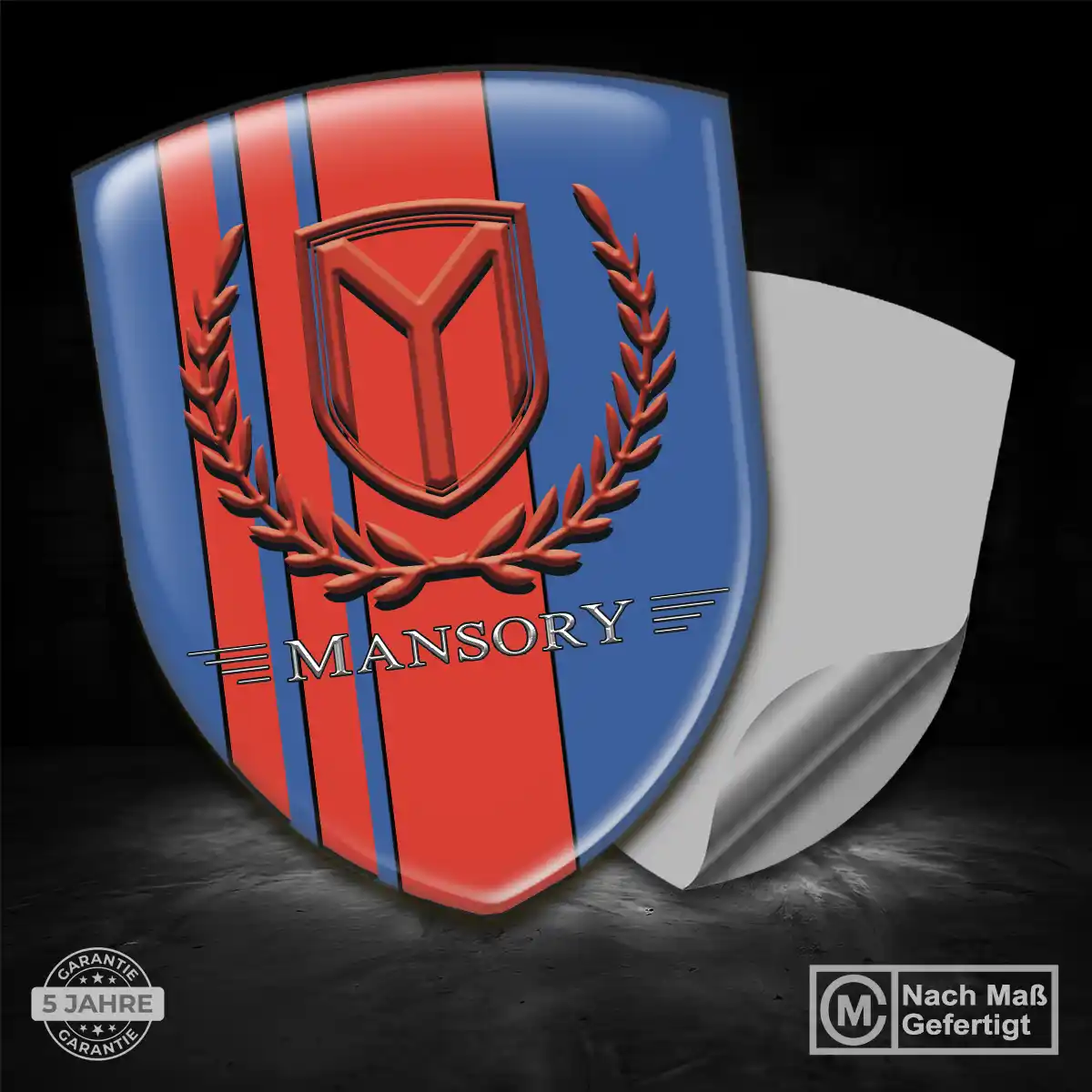 Mansory Embleme Auto Hochwertiges Harz