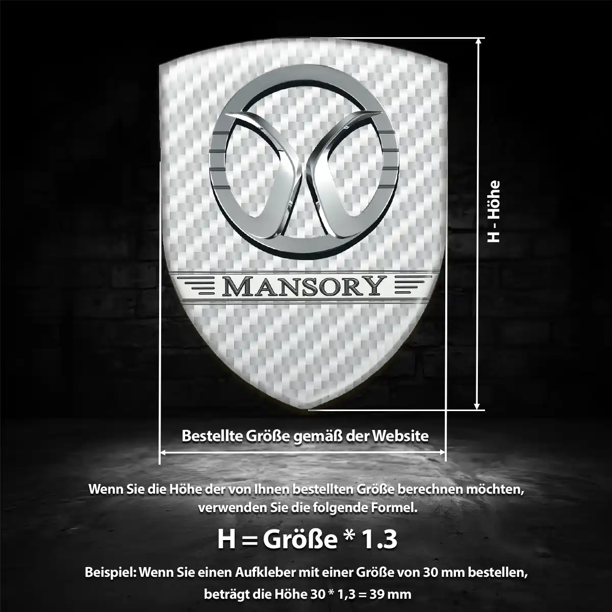 Mansory Embleme Auto Interieurdesign