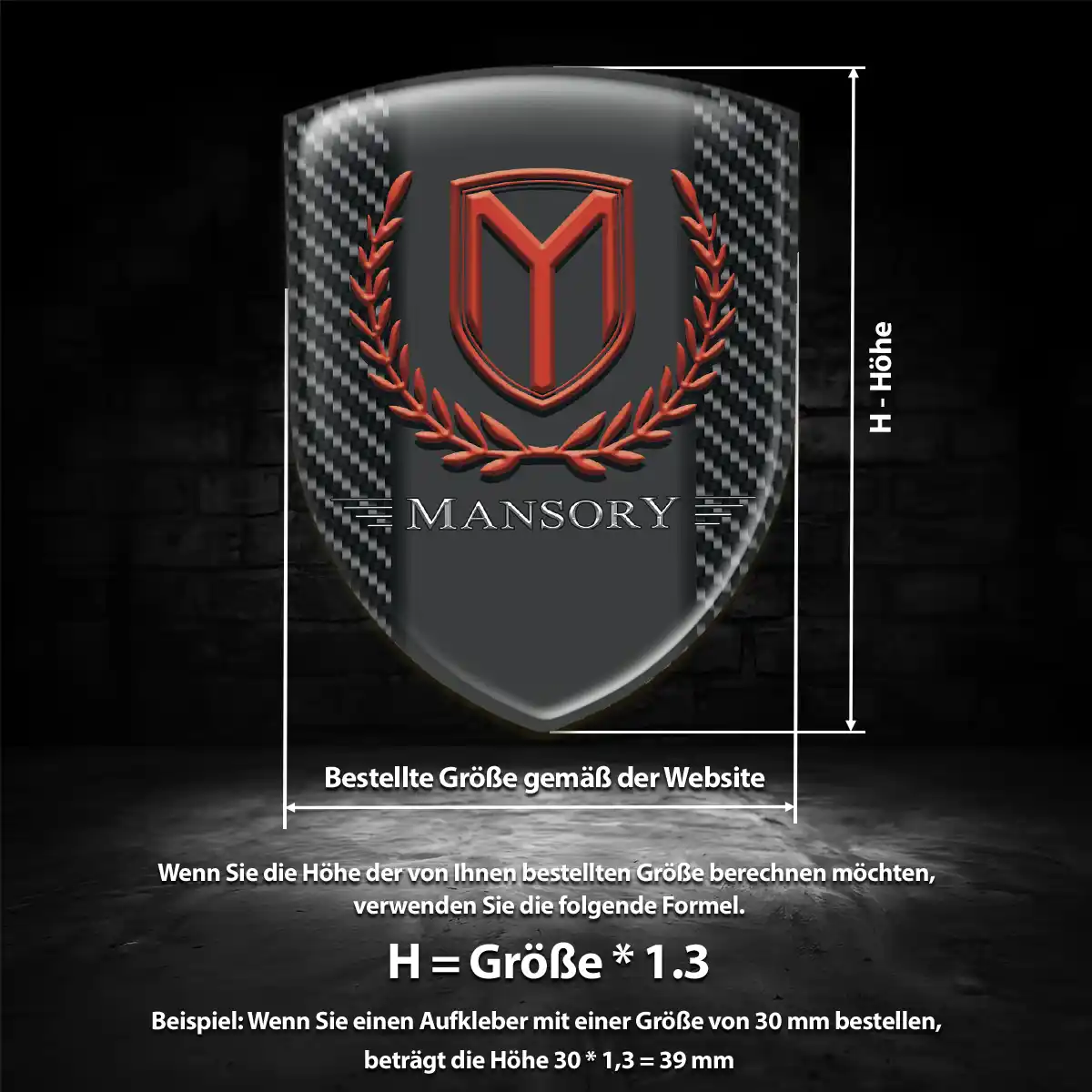 Mansory Embleme Auto Premium-Edition