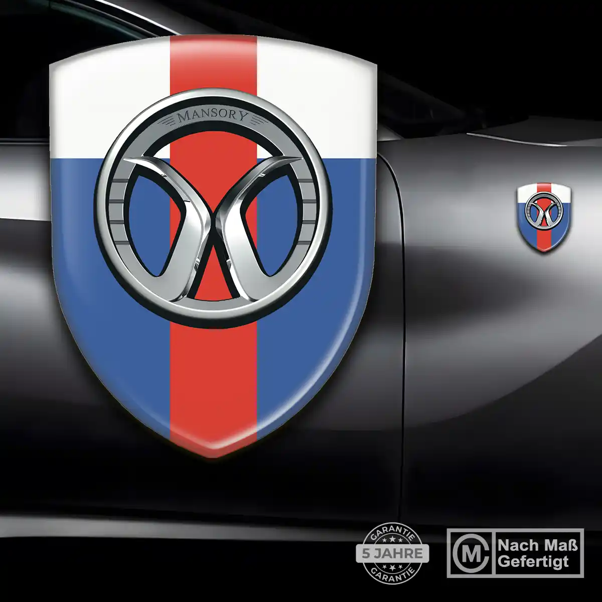 Mansory Embleme Hochwertiges Harz
