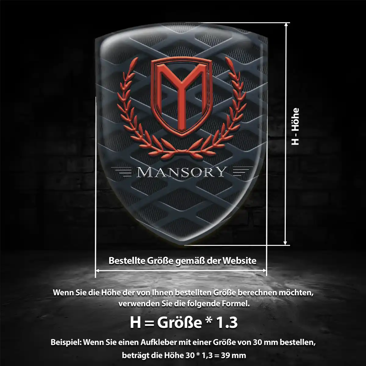 Mansory Embleme Markenedition