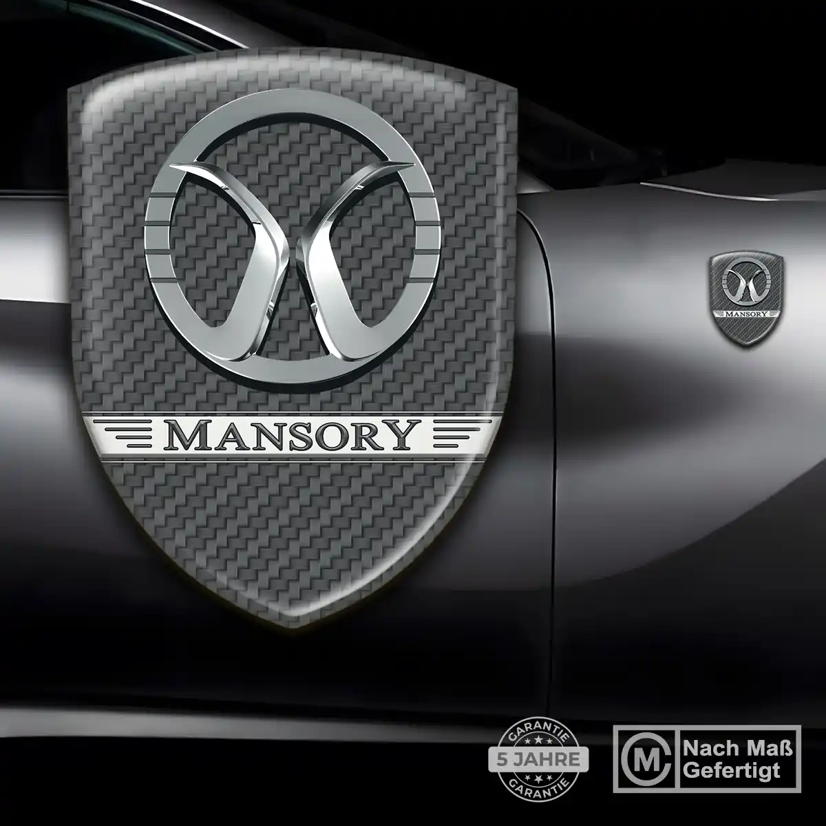 Mansory Embleme Premiumqualität