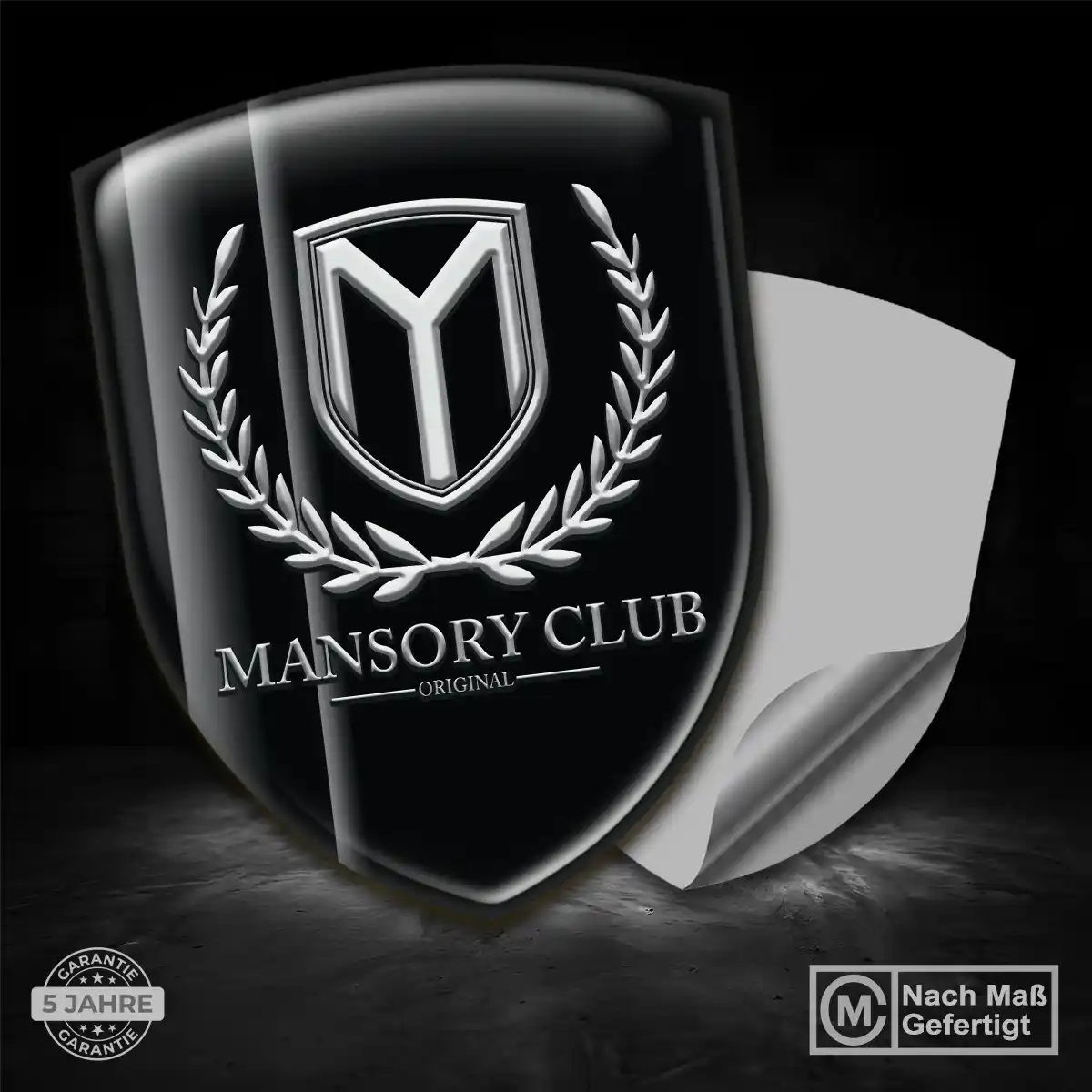 Mansory Embleme Silikon Aufkleber Auto Premiumqualität