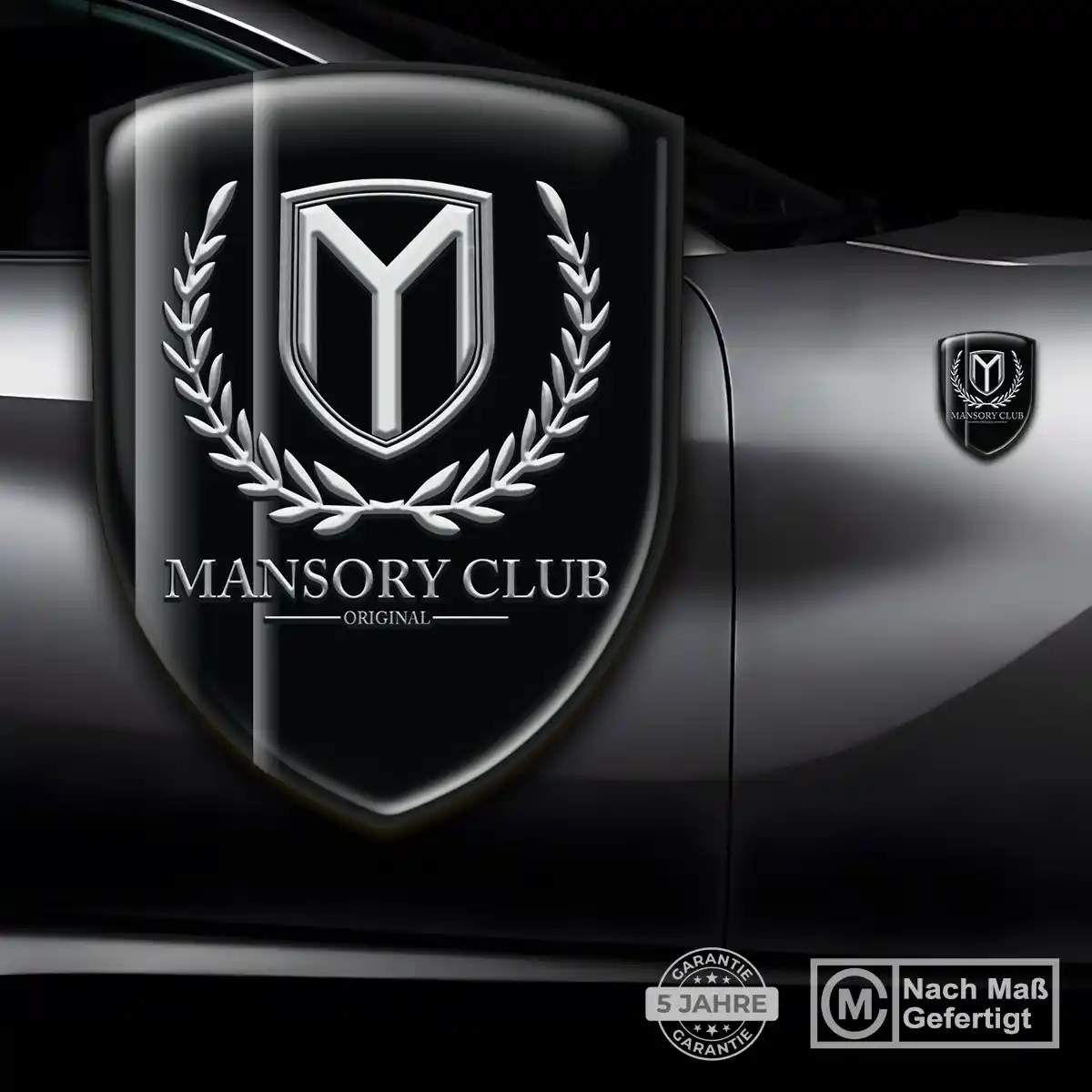 Mansory Embleme Silikon Aufkleber Auto Premiumqualität
