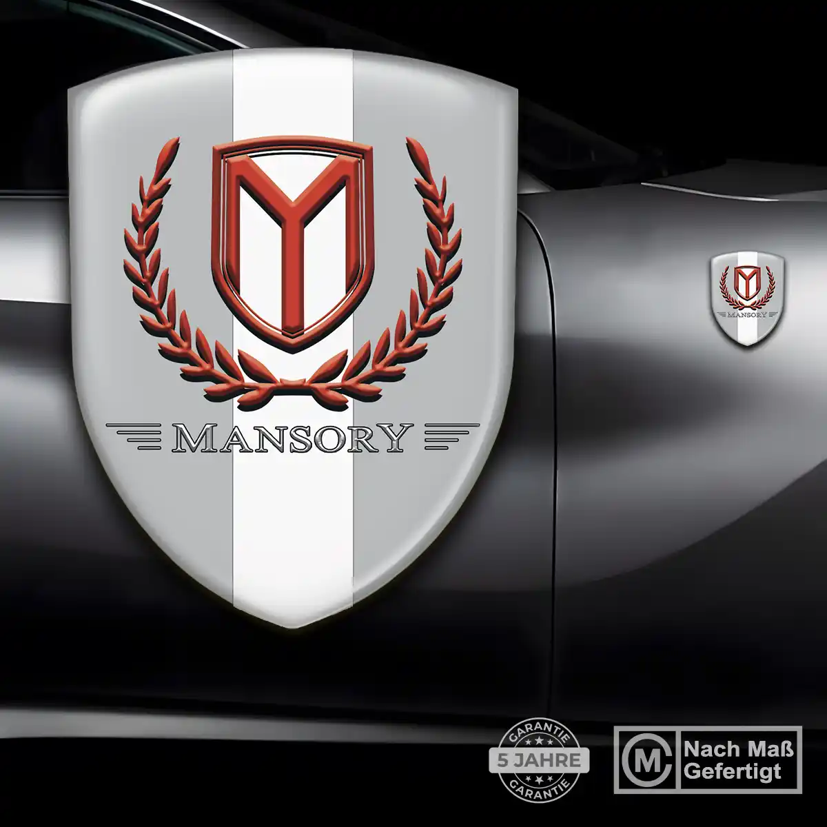 Mansory Embleme Silikon Aufkleber Hohe Qualität