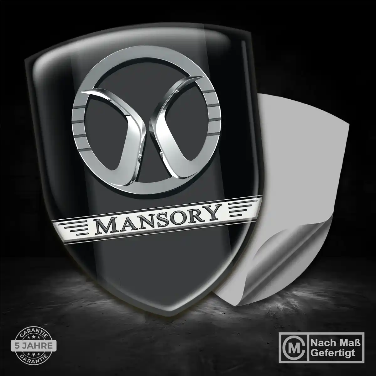 Mansory Embleme Tuningfahrzeug