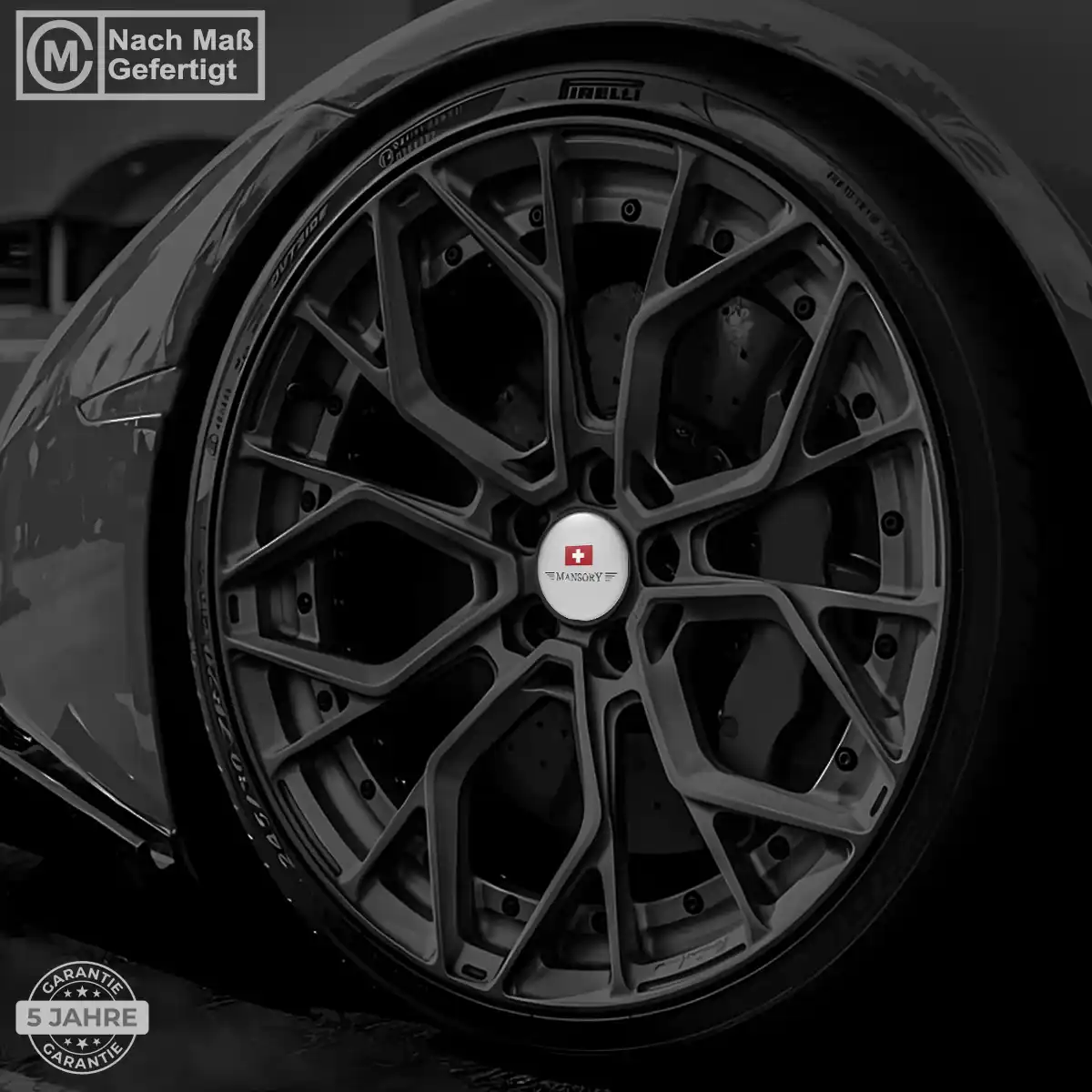 Mansory Felgenemblem Aufkleber Hohe Qualität