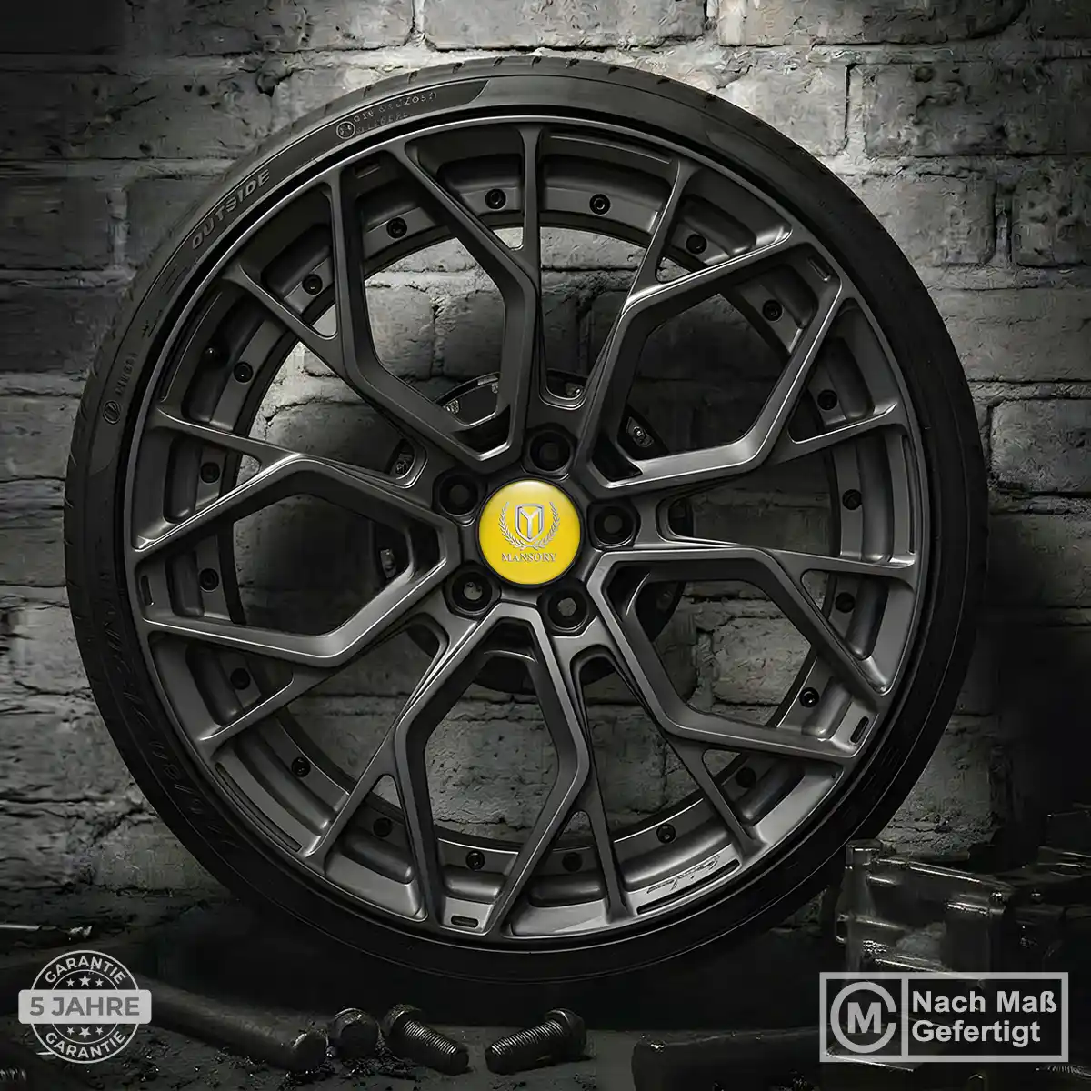 Mansory Felgenemblem Aufkleber Stilvolles Design